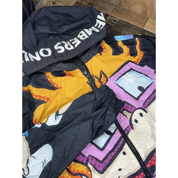Members Only x Nickelodeon Puffer Jacket Medium  Rugrats SpongeBob n Stimpy - Picture 7 of 10